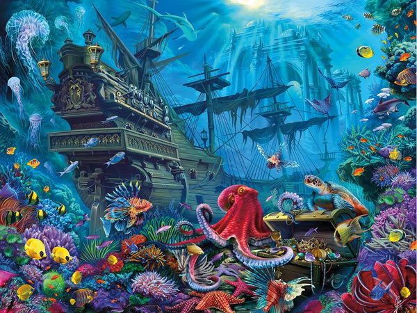 Ceaco - Undersea - Glow - 750 Piece Jigsaw Puzzle