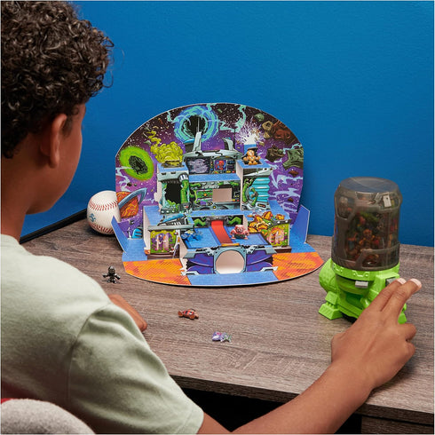 Battle Pack with 35 Collectible Figures - Launcher and Playset for Kids Ages 5 and Up (Styles May Vary)