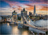 MyPuzzle Tower Bridge and Skyline of London, 500 Piece Premium Jigsaw Puzzle for Adults