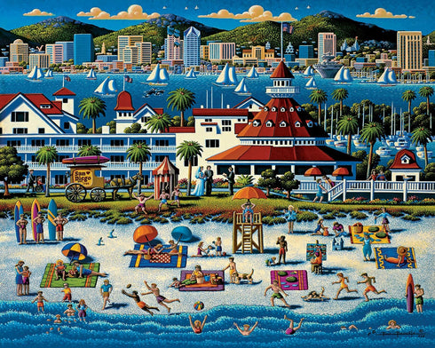 Dowdle Personal Puzzle - San Diego - 210 Piece