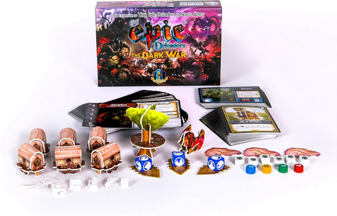Gamelyn Games Tiny Epic Defenders, The Dark War Expansion, Multiplayer Strategy Board Game