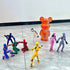 VZNYBL 8 Packs Titan13 Set, Dummy 13 3d 13 (Assembly Completed) Action Figure Printed Action Figure Toy Gifts for Kids