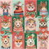 Galison Furry and Bright – 500 Piece Jigsaw Puzzle of Adorable Portraits of Furry Friends for The Holidays