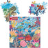 eeBoo Piece and Love Coral Reef, 1000 Piece Square Adult Jigsaw Puzzle, Glossy, Sturdy Pieces for Families