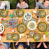 chiazllta 96 Pcs Handyman Tools Party Paper Plates and Napkins, Construction Birthday Party Decorations for 24 Guests
