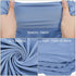 2 Set 47" 47" JaGely Pcs Stretchy Baby Swaddle Blankets Extra Soft x Baby Newborn Swaddle Blanket and Hat(Blue, Army