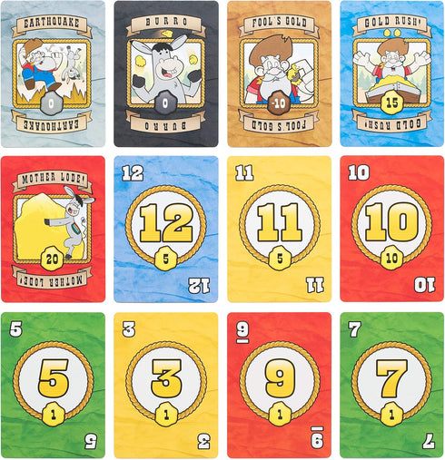 Zeke's Gold Grab! - Award-Winning Family Fun Card Game for Kids, Teens, and Adults, Perfect for Family Game Night
