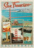 MyPuzzle San Francisco: Multi-Image Collage Print, Vintage Poster, Premium 500 Piece Jigsaw Puzzle