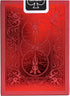 Bicycle Metalluxe Red Playing Cards - Premium Metal Foil Finish, Poker Size