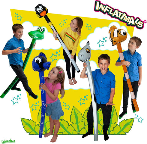 Inflatable Blow Up Monkey from Deluxebase - Perfect Party Gifts, Birthday Decoration, Kids Party Favors, Monkey Party