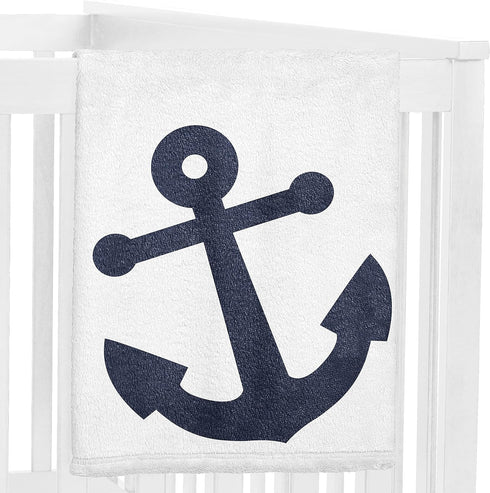 Sailboat Sweet Jojo Designs Nautical Sailor Boy Girl Milestone Blanket Monthly Newborn First Year Growth Mat Baby