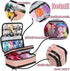 KISLANE Baby Girl Hair Accessories Storage Bag, Soft Headbands Holder, Barrette, Bows, Hair Ties, Pins, Clips Storage