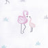 HALO 100% Cotton Sleepsack Swaddle, 3-Way Adjustable Wearable Blanket, TOG 1.5, Flamingos for Newborn 0-3 Months
