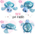 Athoinsu Reversible Sequins Stuffed Animal Sea Turtle Plush Toy, Sparkly Soft Ocean Life Tortoise Throw Pillow, 12''