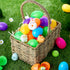 24 JOYIN Pcs Easter Prefilled Eggs with Mochi Squishy Toys, Cute Stress Reliever Squishy Toy for Kids Party Favor