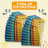 576 144 4-Packs, Bedwina Bulk Crayons - Crayons - Case of Premium Colors Bulk School Supplies for Kids and Toddlers