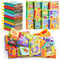 JOYIN 12 Pcs Nontoxic Bath Books - Soft Crinkly Waterproof Cloth Books for Infant, Newborn, Toddlers, Birthday Gifts