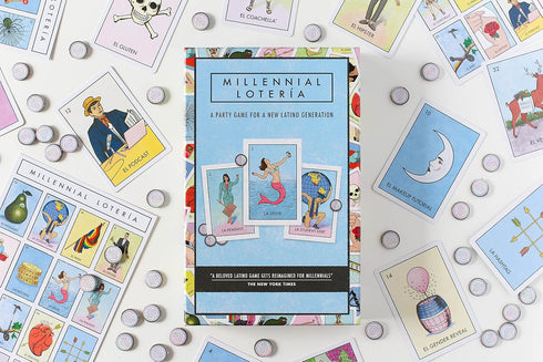Millennial Loteria Game - Family Fiesta Edition Mexican Bingo