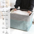 Sea Team 3-Pack Extra Large Storage Basket Set, Trunk Organizer, Rectangular Canvas Fabric Collapsible Shelf Box