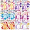 JOYIN 36PCS Make a Face Stickers for Kids, 9.8"x6.7" Unicorn Stickers, Party Favors Crafts, Goodie Bags Stuffers