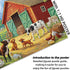 500 Country Sutinban Spring Farm Animal Jigsaw Puzzles for Adults Pieces, Challenging Life Cows, Dogs, Chickens Puzzles