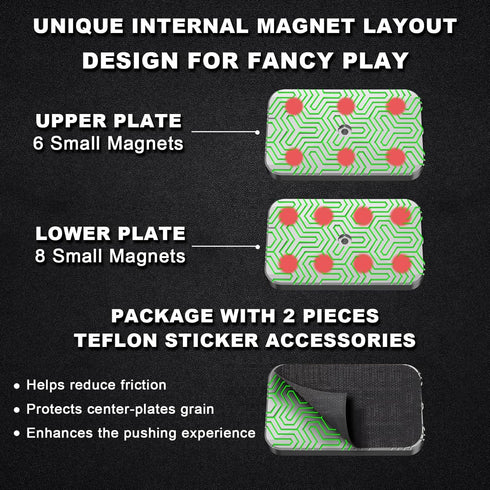 Breakthrough Fidget Slider, Trackless Fidget Slider for Tricks, EDC Fidget Toys Adults Stress Relief Toy for Keep Focus
