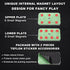 Breakthrough Fidget Slider, Trackless Fidget Slider for Tricks, EDC Fidget Toys Adults Stress Relief Toy for Keep Focus