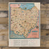 1000 Piece Puzzle for Adults: 1934 Map of Ohio, Cartograph of Ohio - The Oldest State US Puzzles