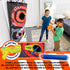 NERF Basketball Hoop Hamper - Over the Door Laundry Layup Basket + Mini Basketball Set