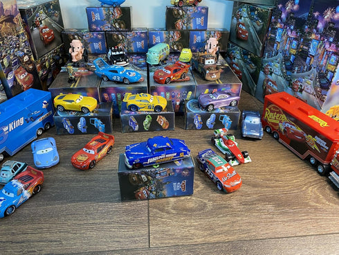 Die-Casting Racers Toy Cars, Safety Alloy Material, Beauty Color Box Packaging for Your Son's Birthday Gift