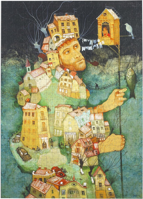 Art & Fable The Dreamer 750 Piece Premium Adult Jigsaw Puzzle by Otar Imerlishvili