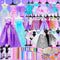 MINIFUN 1500+ Pcs Fashion Designer Kit for Girls, Sewing Kit with 7 Mannequins, DIY Arts and Crafts for Kids