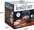 Deluxe Metal Bingo Case - Bingo Night Play Kit with Cage, Balls, Markers & Cards