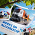 2 3 4 2-4 4 Pack 2 3 4 2 3 4 Vanvimen Tow Truck Toys for Year Old Boy, Trucks for Toddlers Years, Dump Crane Tow Truck