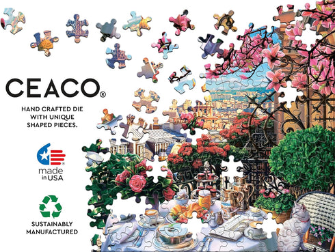 Ceaco Brunch in Paris 300 Oversized Piece Jigsaw Puzzle
