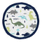 Sweet Jojo Designs Blue and Green Dino Playmat Tummy Time Baby and