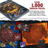 Dungeon Craft Hell & Highwater Board Game: Loose Leaf in Custom Box, Water Resistant, Dry Erase by 1985 Games