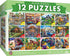 MasterPieces 12 Pack Jigsaw Puzzles for Adults, Family, Or Kids - Artist