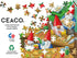 Ceaco - 300 Piece Jigsaw Puzzle - Holiday - Gnomes Get Baking