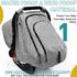 Cozy beatoutou Baby Car Seat Cover,Patented Waterproof Baby Carseat Cover for Boys & Girls,Infant Car Seat Cover Canopy