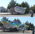 Stainless Steel Giant Bubble Wand, Telescopic Design Outdoor Toy for Kids, Best for Birthday Party Bubble Favors