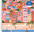 Galison French Riviera - 1000 Piece Puzzle - Bright Artwork of French Architecture by The Sea