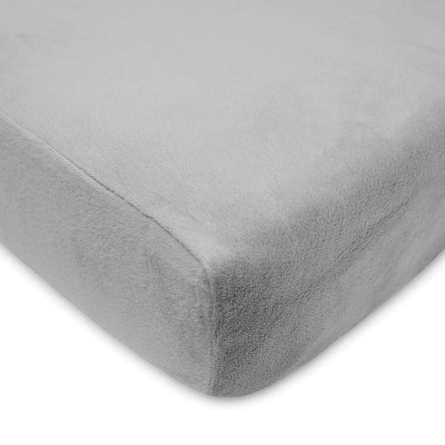 American Baby Company Heavenly Soft Chenille Fitted Crib Sheet 28" x 52",
