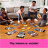 Giant Clue Classic Mystery Party Retro Board Game with Large Rooms, Giant Cards, and Foam Tools for Kids and Families