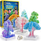 Kids Crystal Growing Kit, Grow 6 Crystal Trees in 6 Hours, Educational STEM Craft Kit with Art Supplies