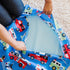 Wildkin Kids Cotton Nap Mat Cover - Soft, Durable with Sewn-in Flap, Fits 1.5" Vinyl Sleep Mats - Heroes