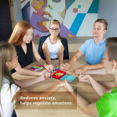 Mindfulness Cards, Conversation Cards for Kids and Therapy Games for Better Communication and Social Skills