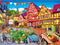 RoseArt - Kodak Premium - Colorful European Town - 1000 Piece Jigsaw Puzzle for Adults