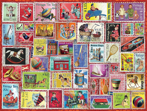 Ceaco Vintage Toys 1500 Piece Jigsaw Puzzle