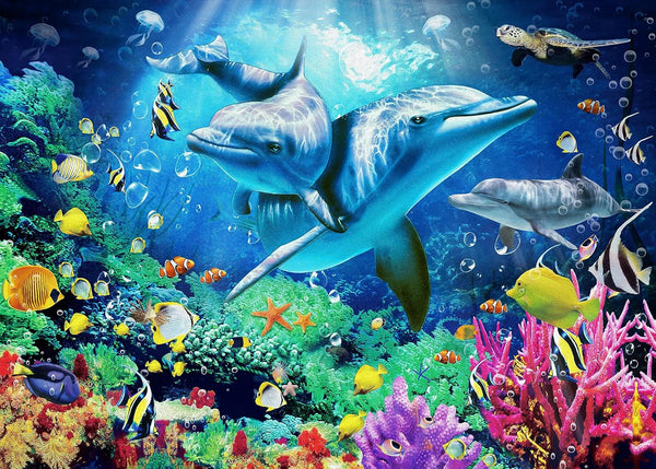 Nattork 1000 Pieces Jigsaw Puzzles for Adults, Sea World, Perfectly Fitting Pieces